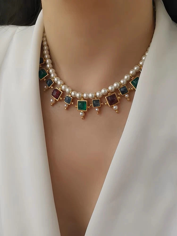 Effie Necklace | 24k Gold Plated