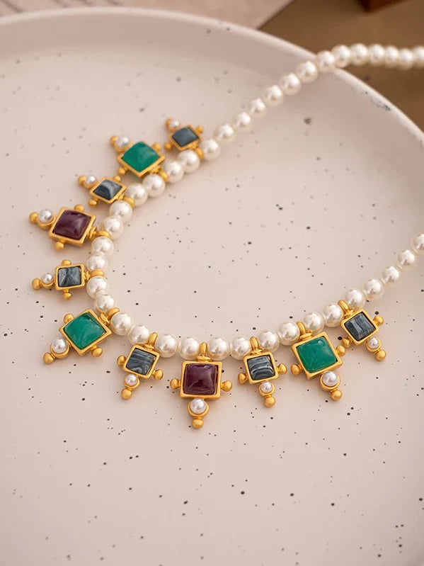 Effie Necklace | 24k Gold Plated