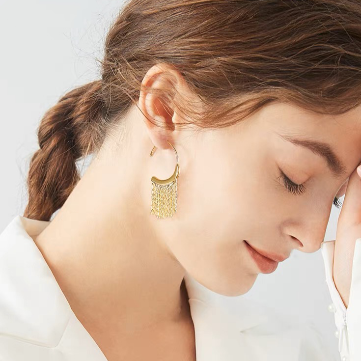 Monika Earrings | 18k Gold Plated