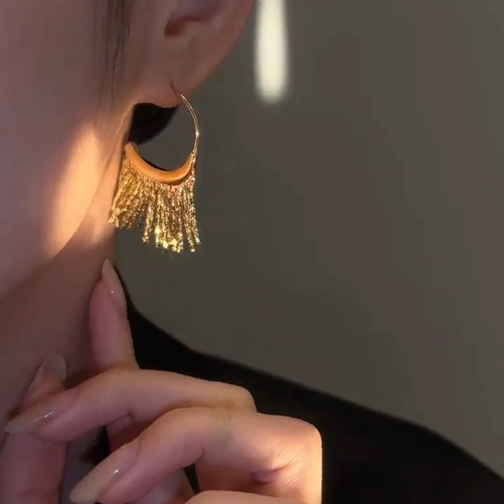 Monika Earrings | 18k Gold Plated