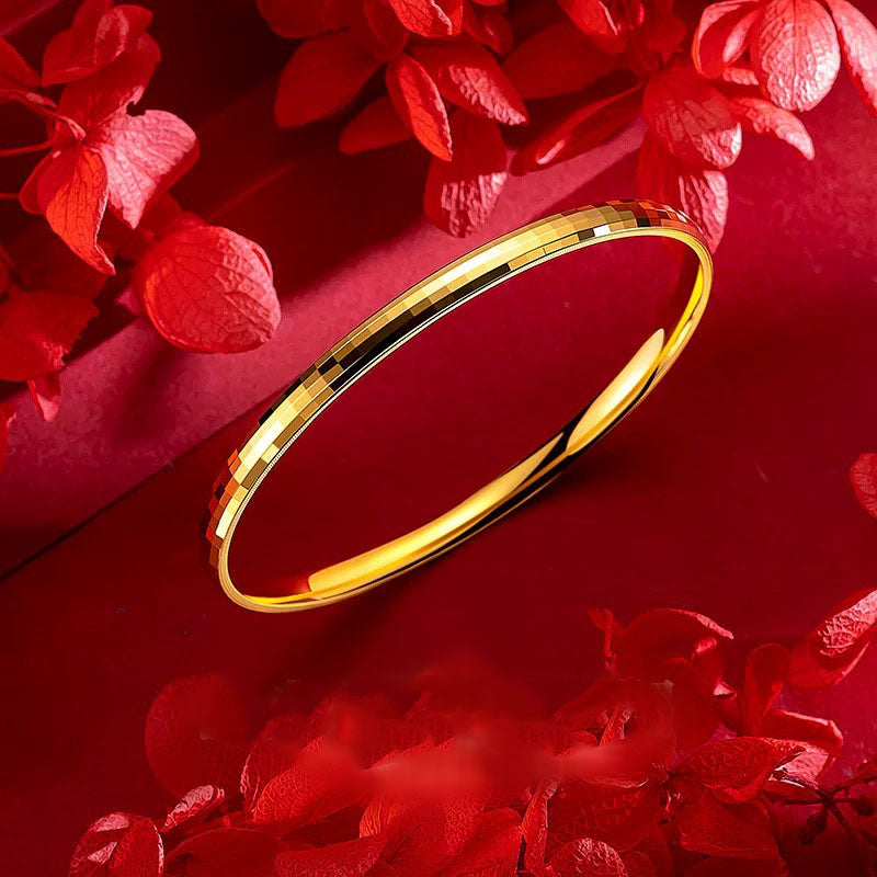 Cara Bangle Set | 24k Gold Plated