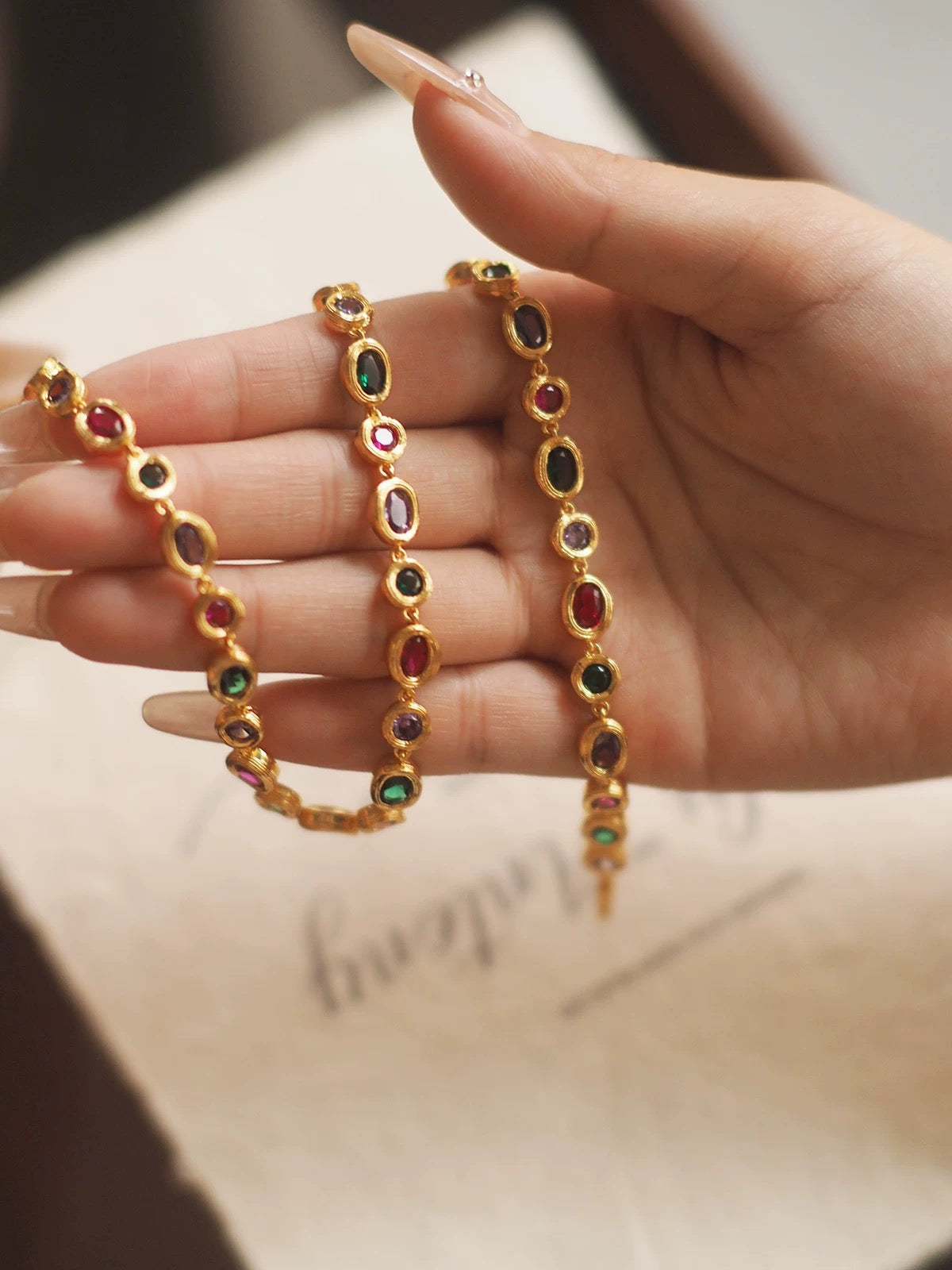 Greta Necklace Set | 24k Gold Plated
