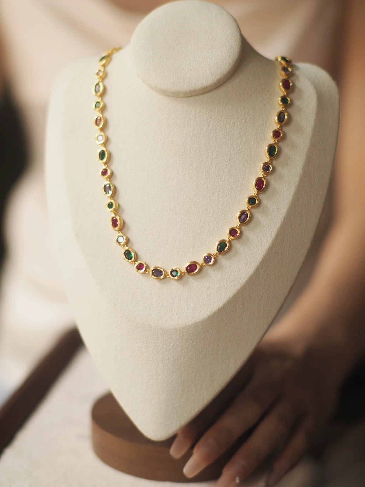 Greta Necklace Set | 24k Gold Plated