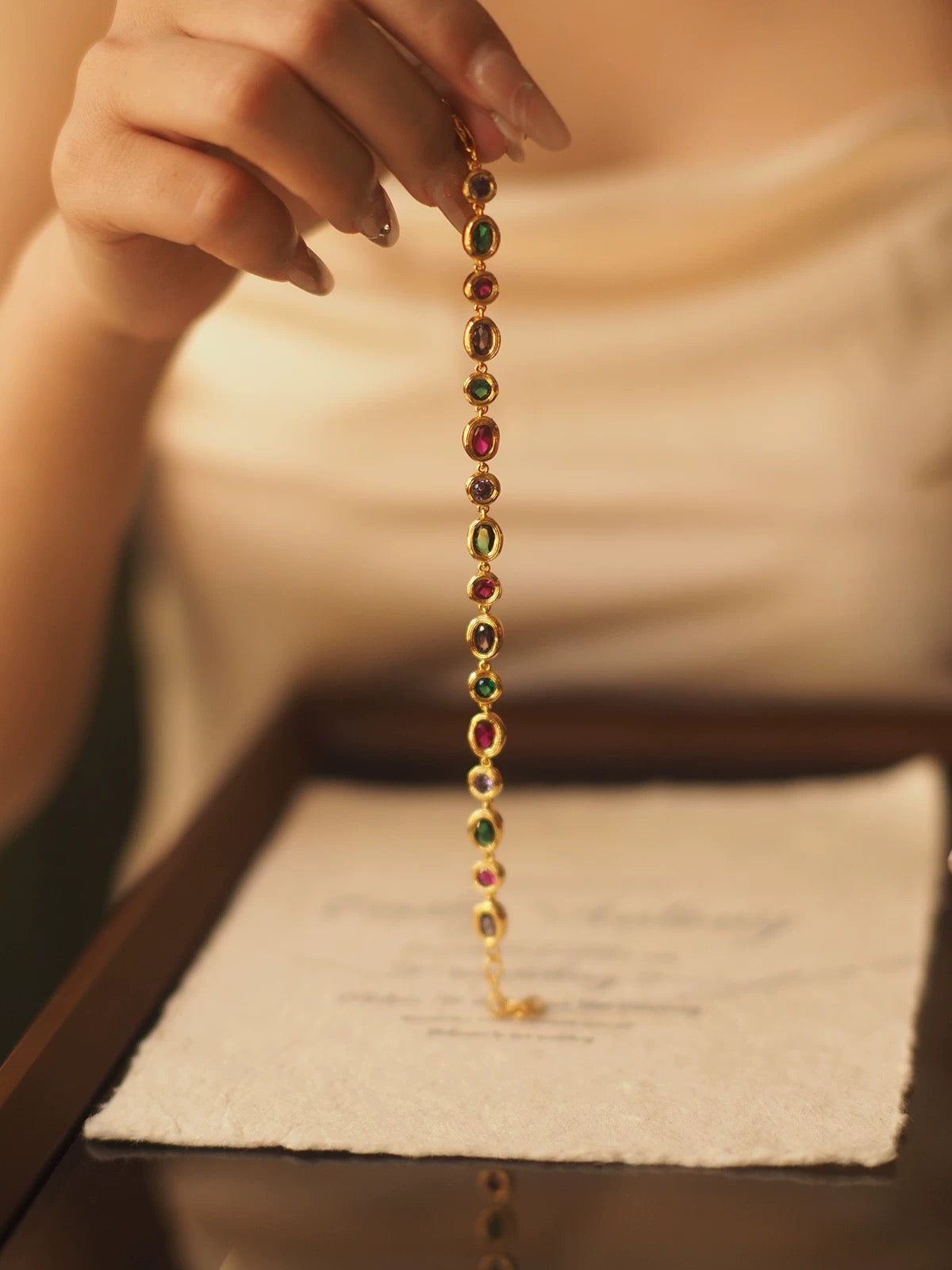 Greta Necklace Set | 24k Gold Plated