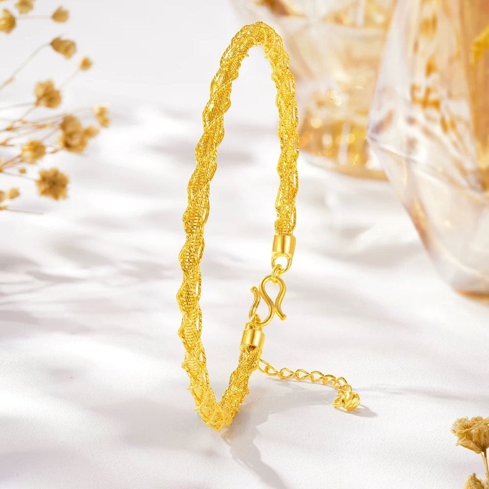 Anika Bracelet | 24k Gold Plated