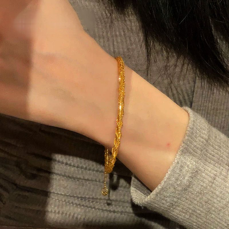 Anika Bracelet | 24k Gold Plated