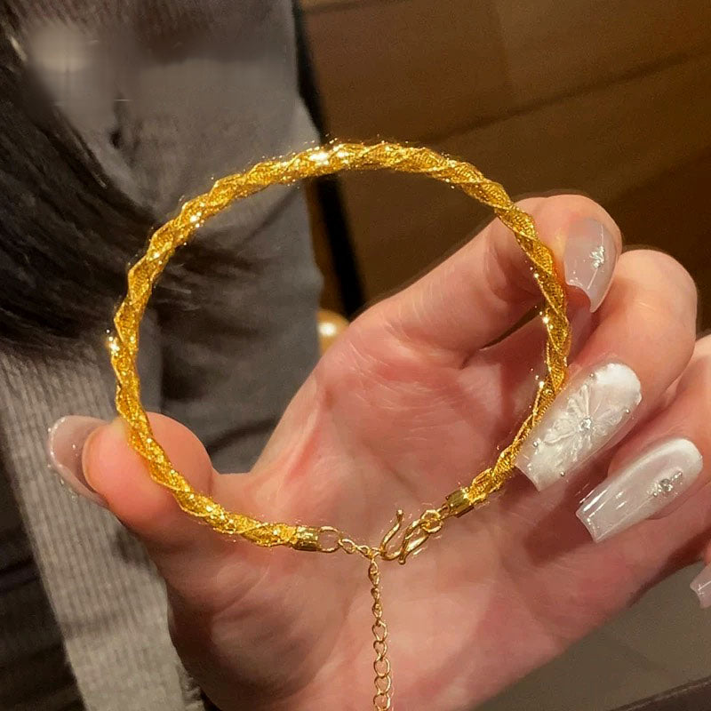 Anika Bracelet | 24k Gold Plated