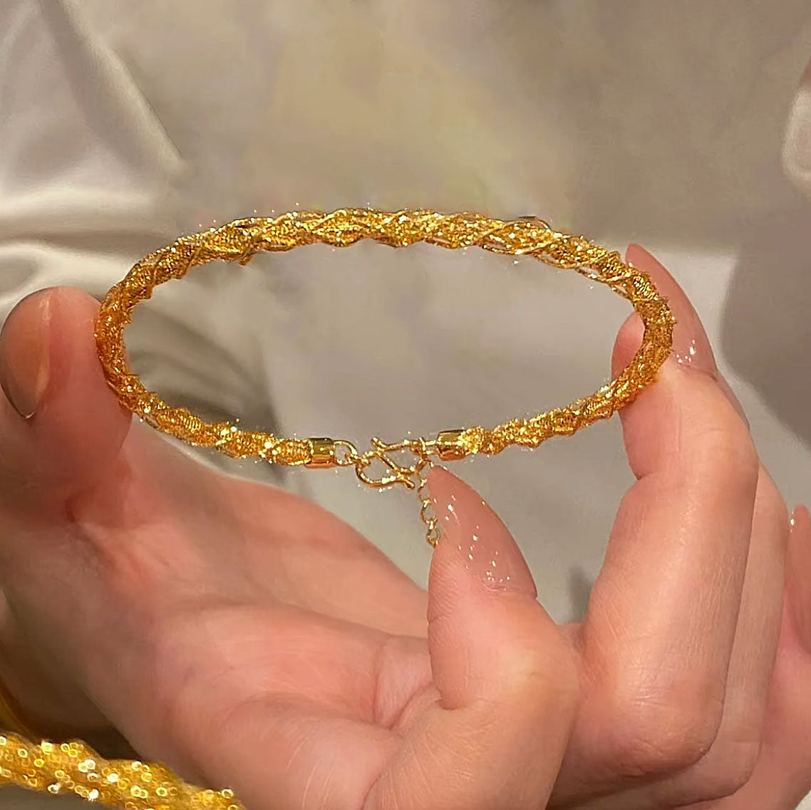 Anika Bracelet | 24k Gold Plated