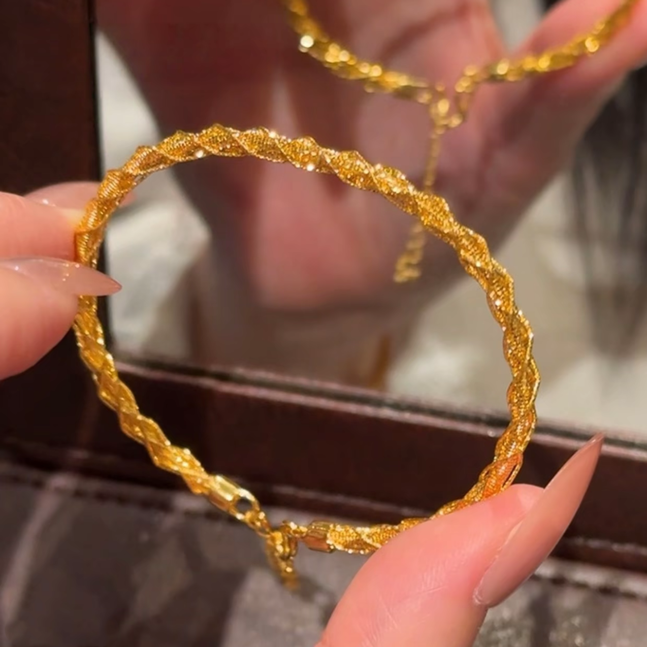 Anika Bracelet | 24k Gold Plated