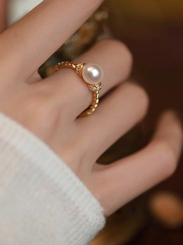 Ava Ring | 18k Gold Plated