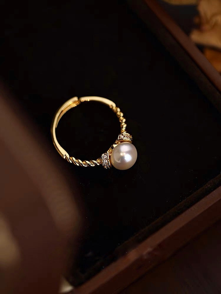 Ava Ring | 18k Gold Plated