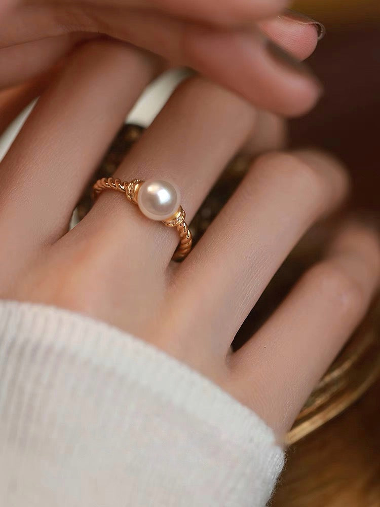 Ava Ring | 18k Gold Plated