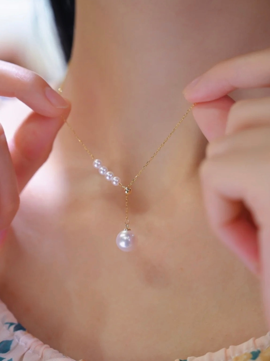 Linnea Necklace | 24k Gold Plated