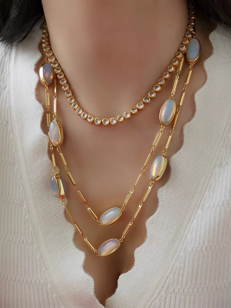Colette Necklace | 24k Gold Plated