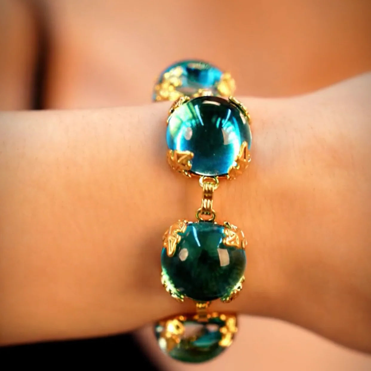 Cynthia Bracelet | 24k Gold Plated