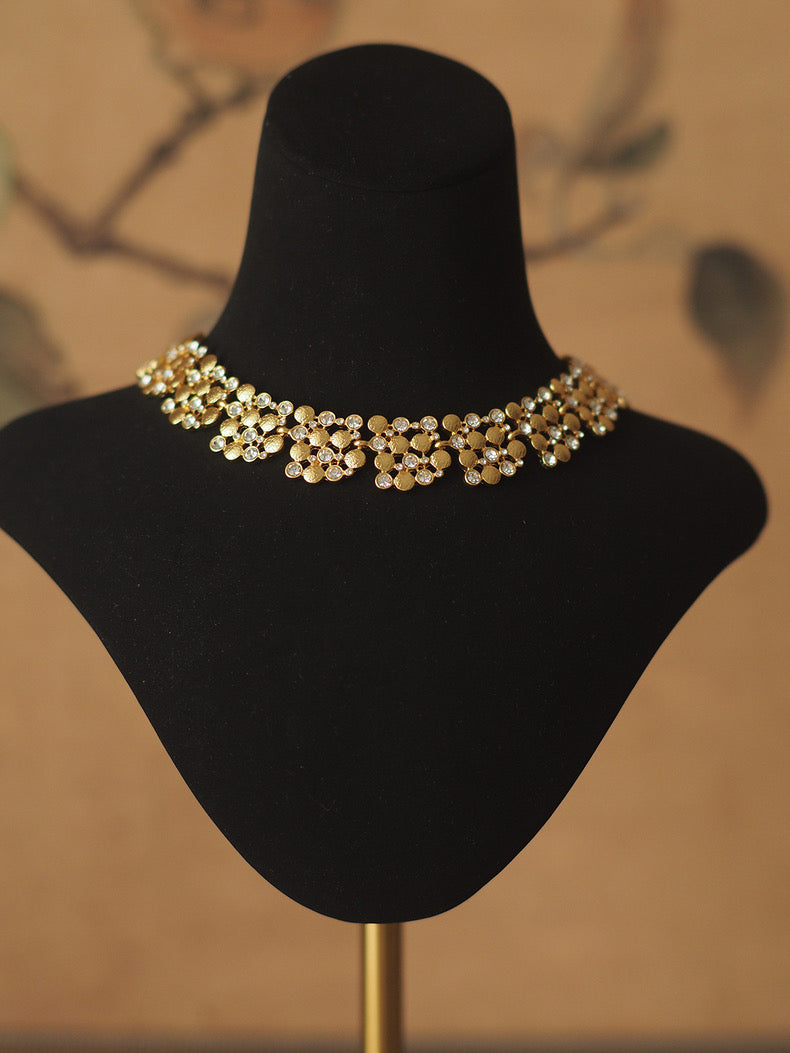 Octavia Necklace | 24k Gold Plated