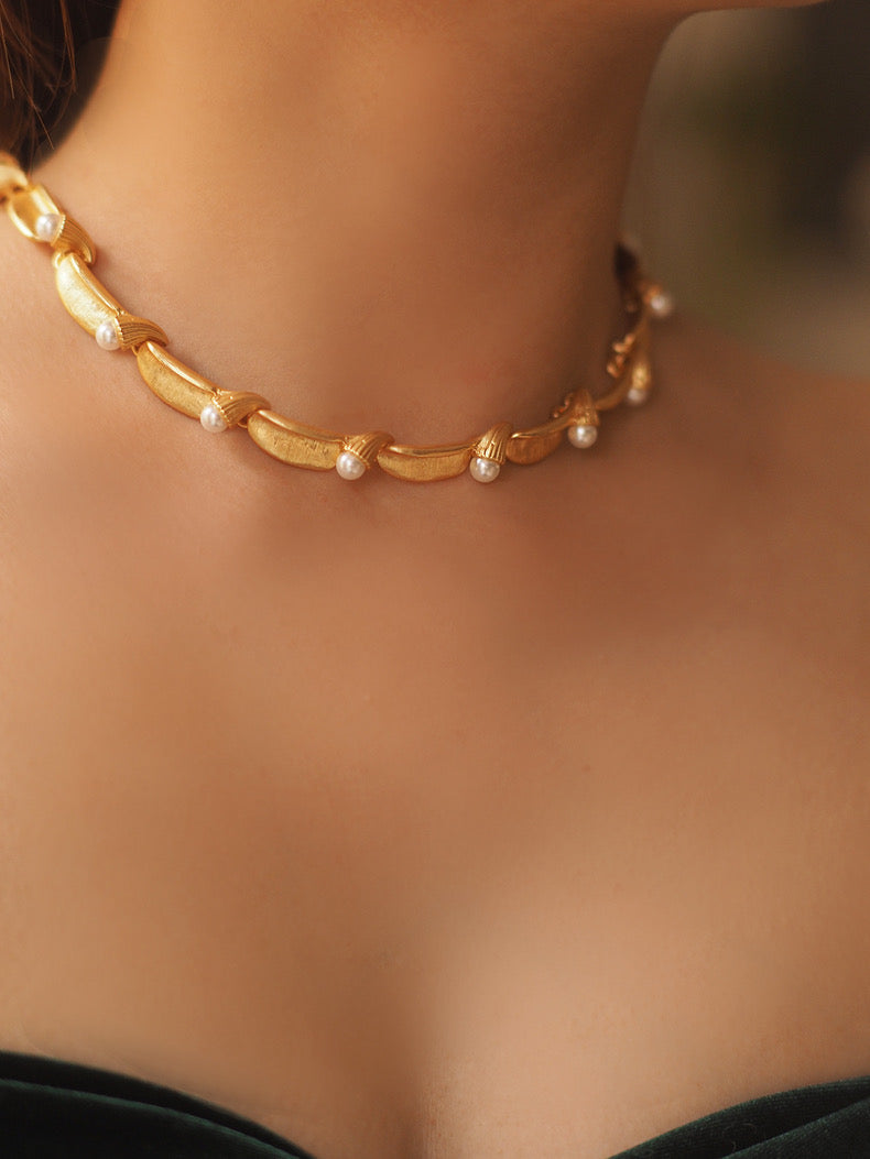 Jessamine Necklace | 24k Gold Plated