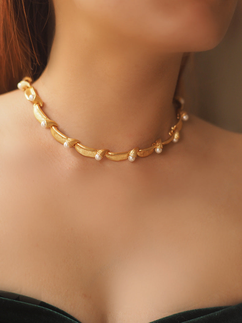 Jessamine Necklace | 24k Gold Plated