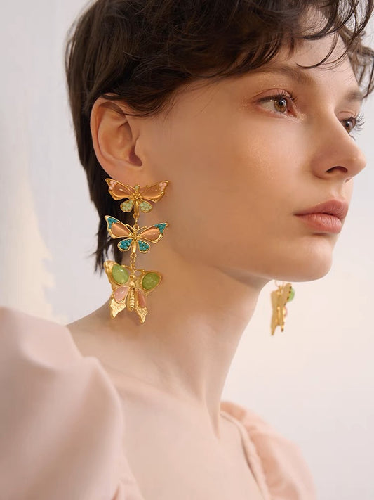 Selma Earrings | 24k Gold Plated