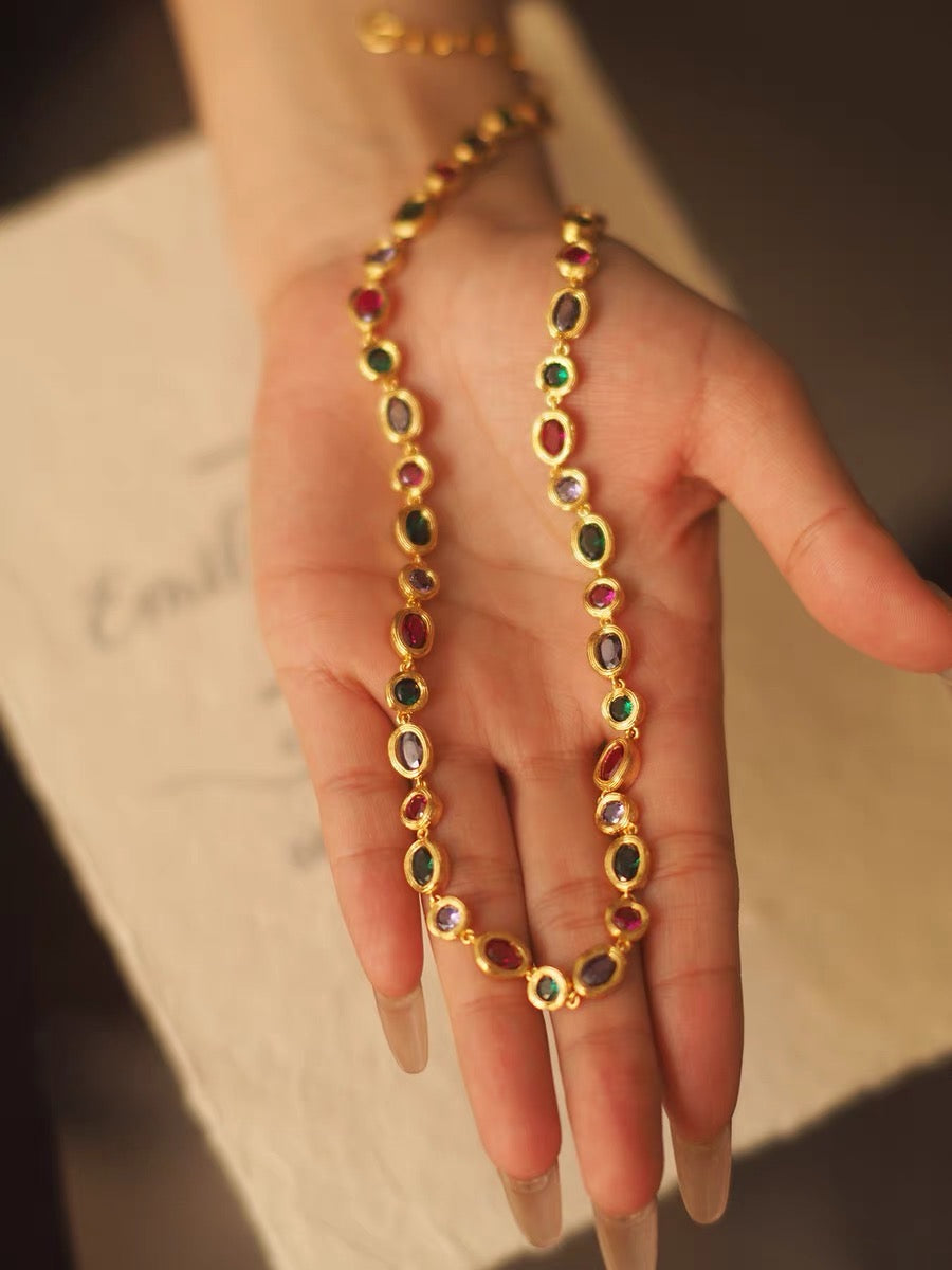 Greta Necklace Set | 24k Gold Plated