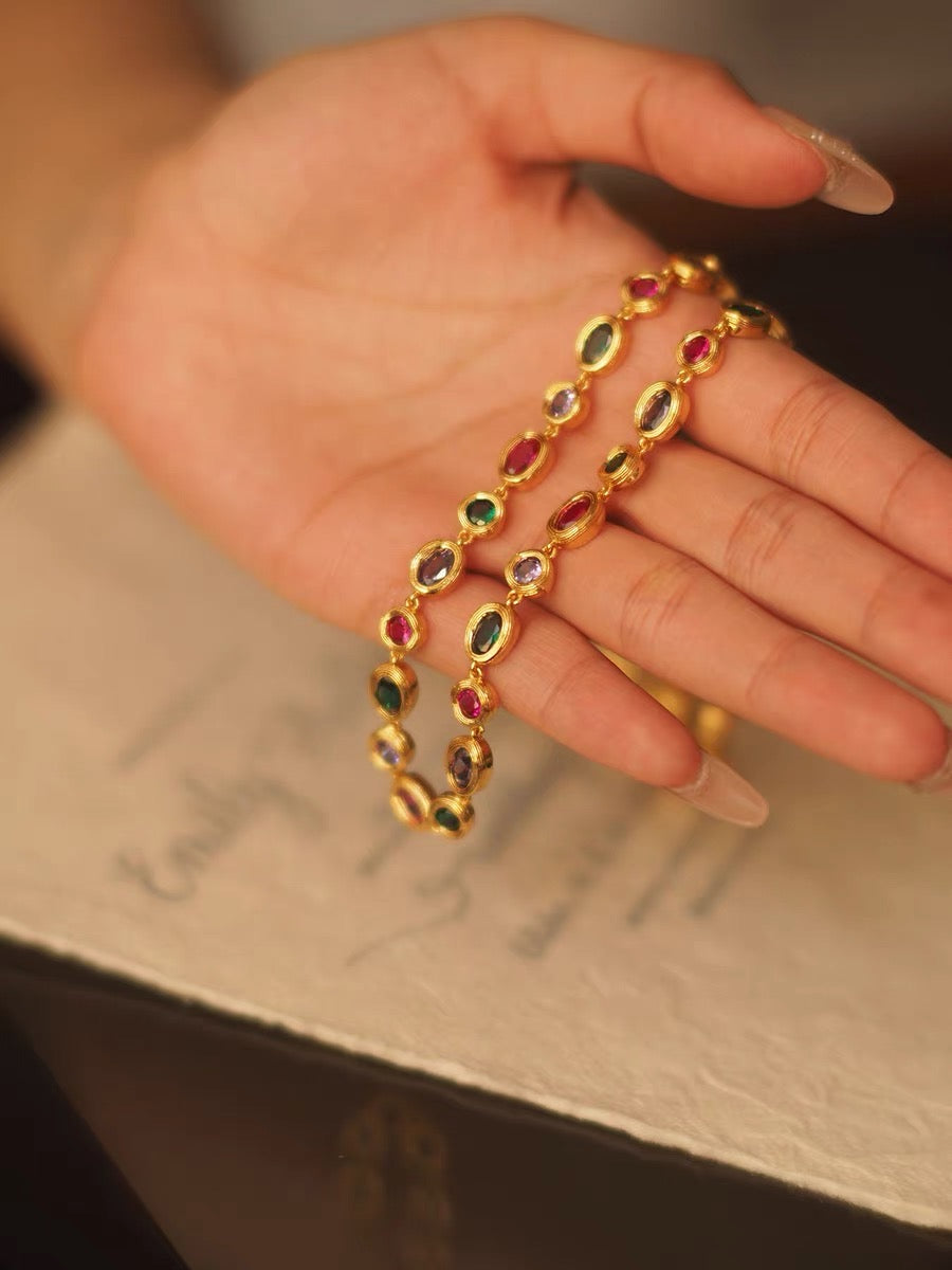 Greta Necklace Set | 24k Gold Plated