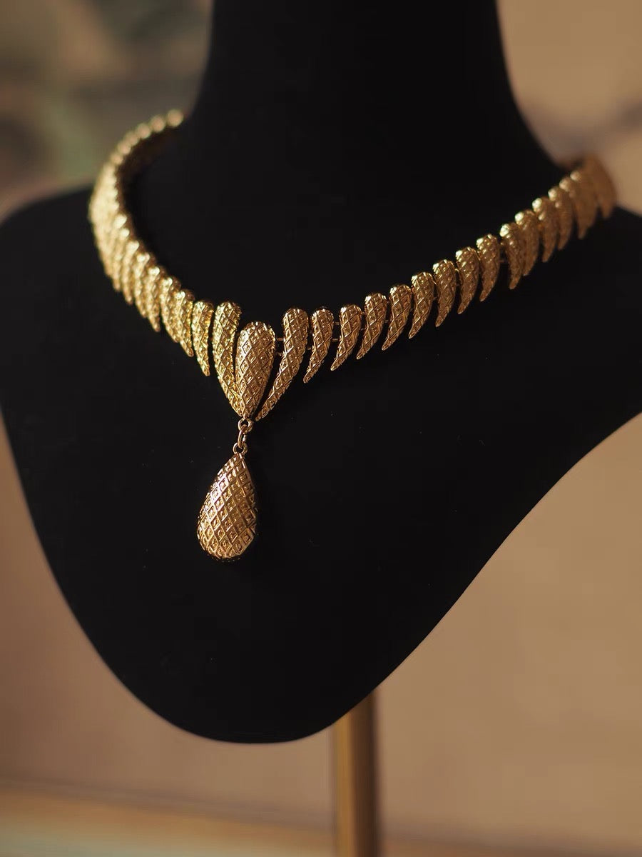 Aurelia Necklace | 24k Gold Plated