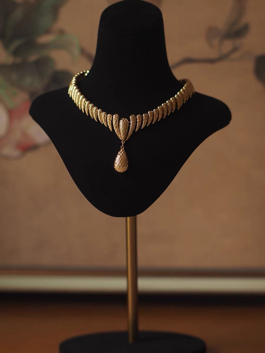 Aurelia Necklace | 24k Gold Plated