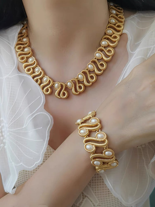 Ramona Necklace Set | 24k Gold Plated