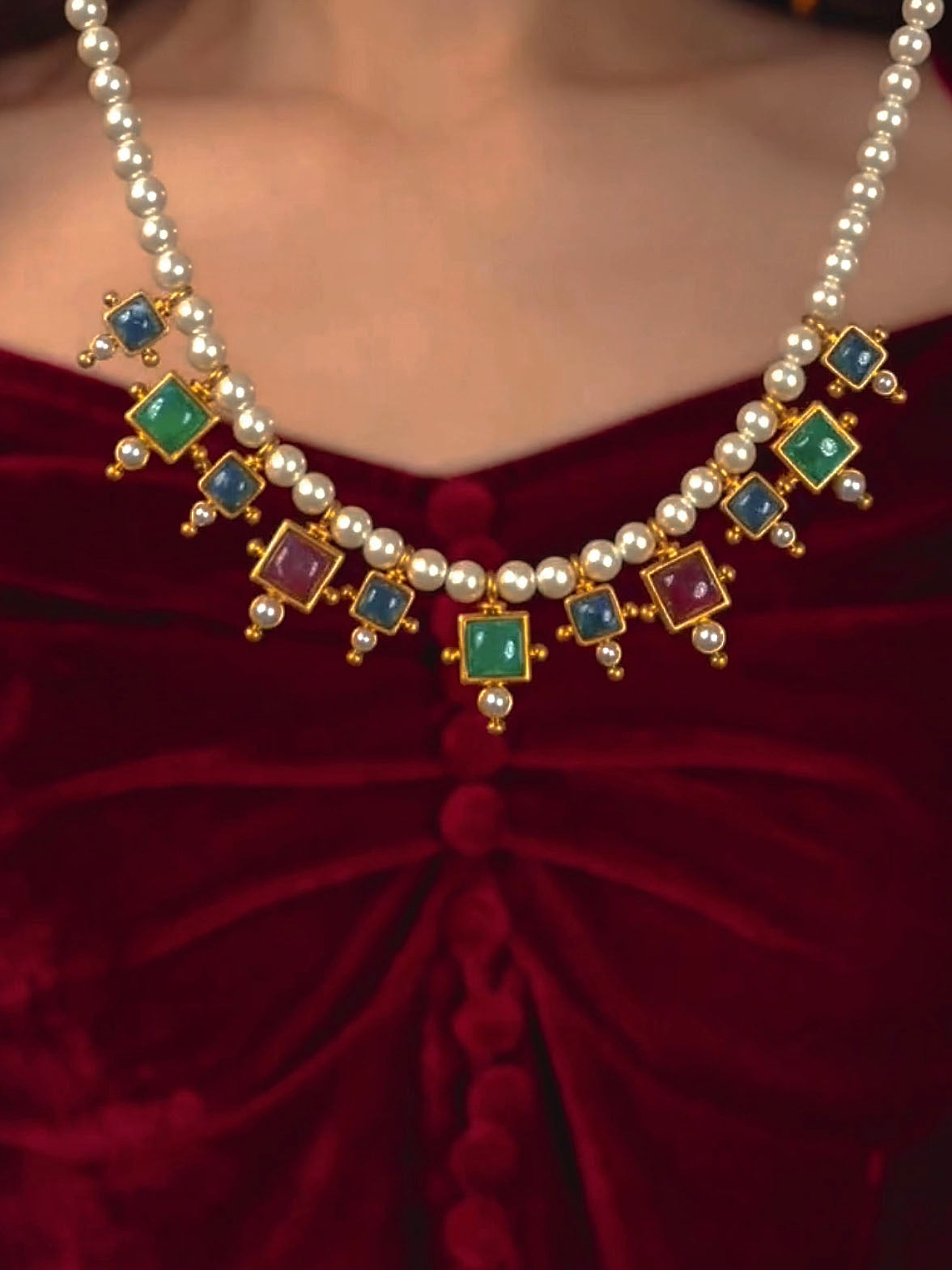 Effie Necklace | 24k Gold Plated