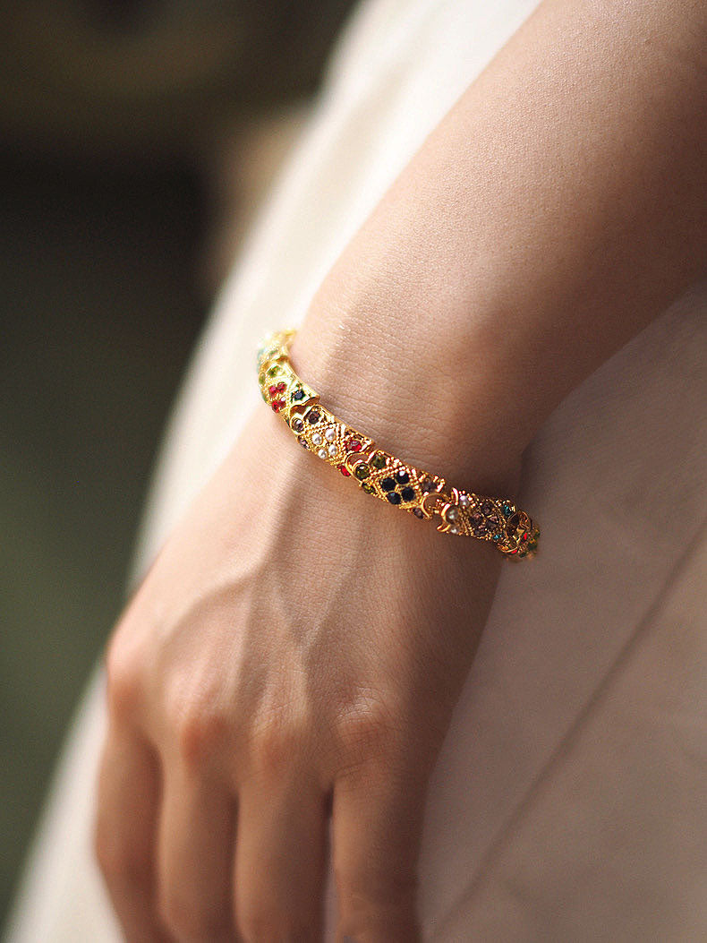 Damaris Necklace | 24k Gold Plated
