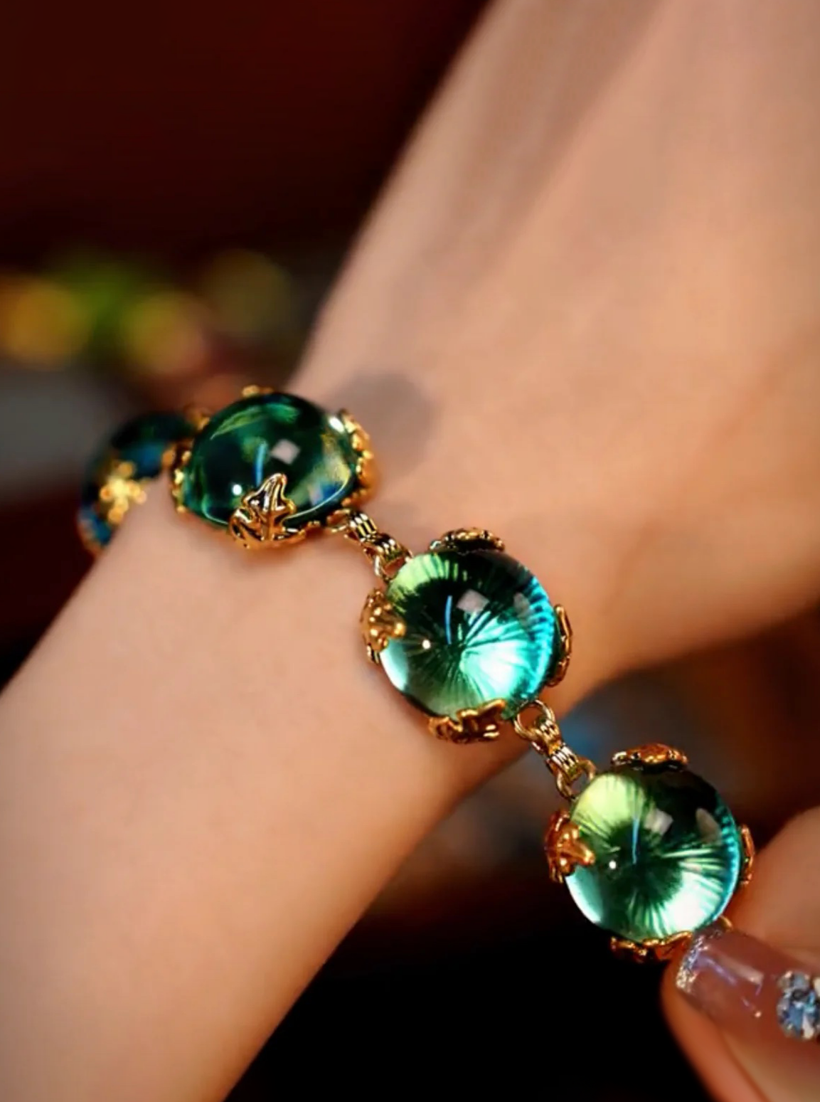 Cynthia Bracelet | 24k Gold Plated