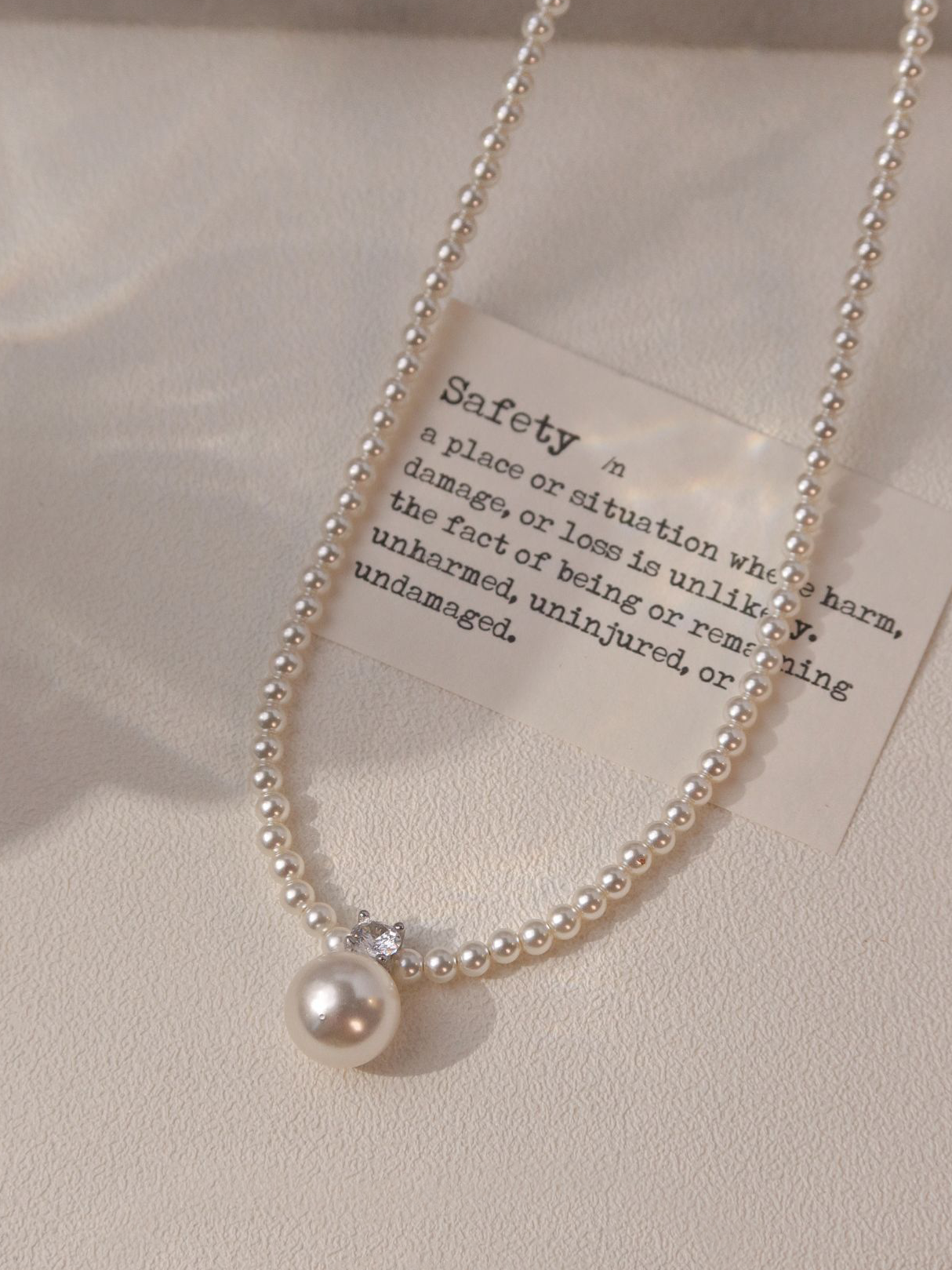 Maude Pearl Necklace