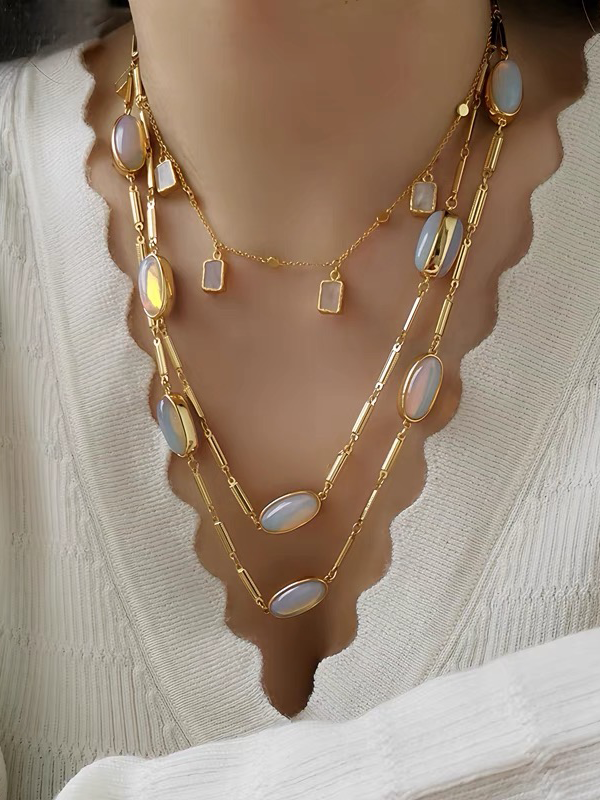 Colette Necklace | 24k Gold Plated