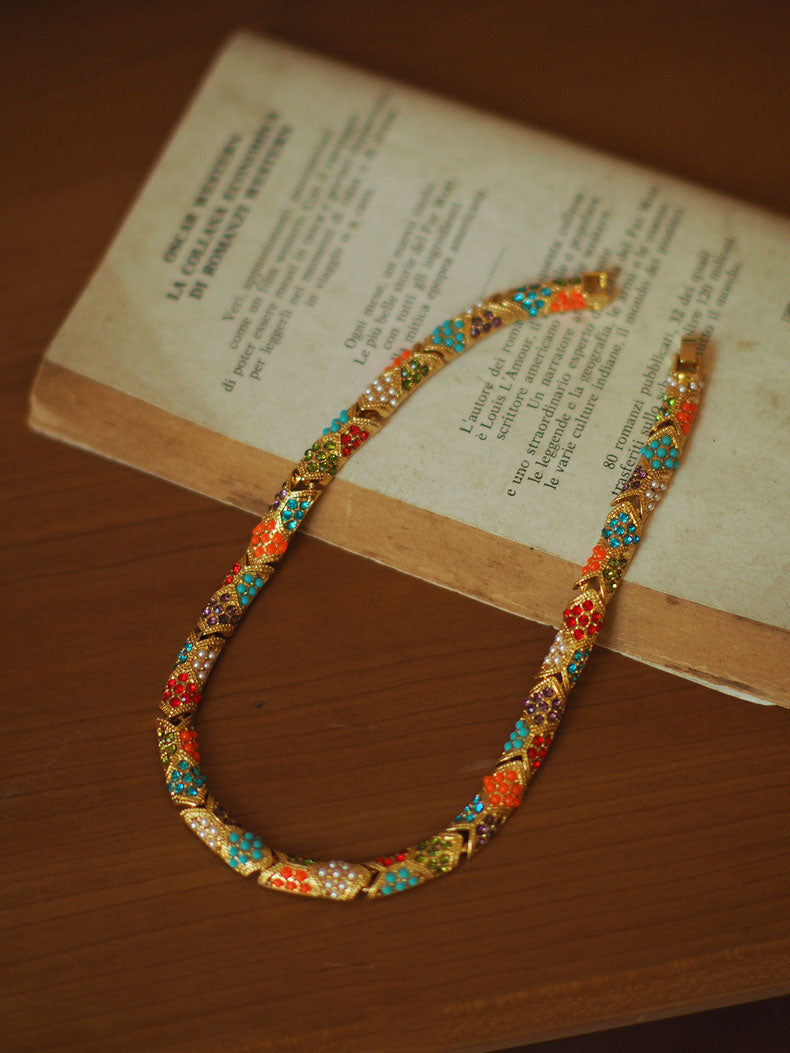 Damaris Necklace | 24k Gold Plated