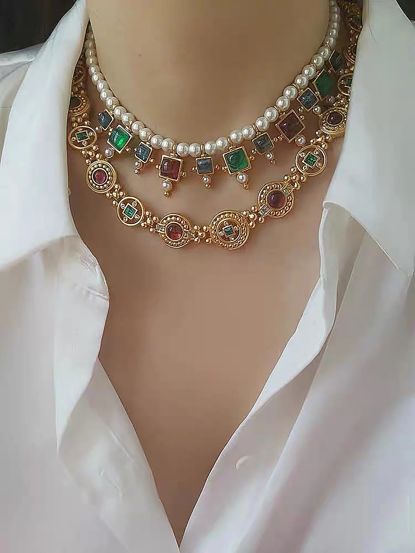 Effie Necklace | 24k Gold Plated