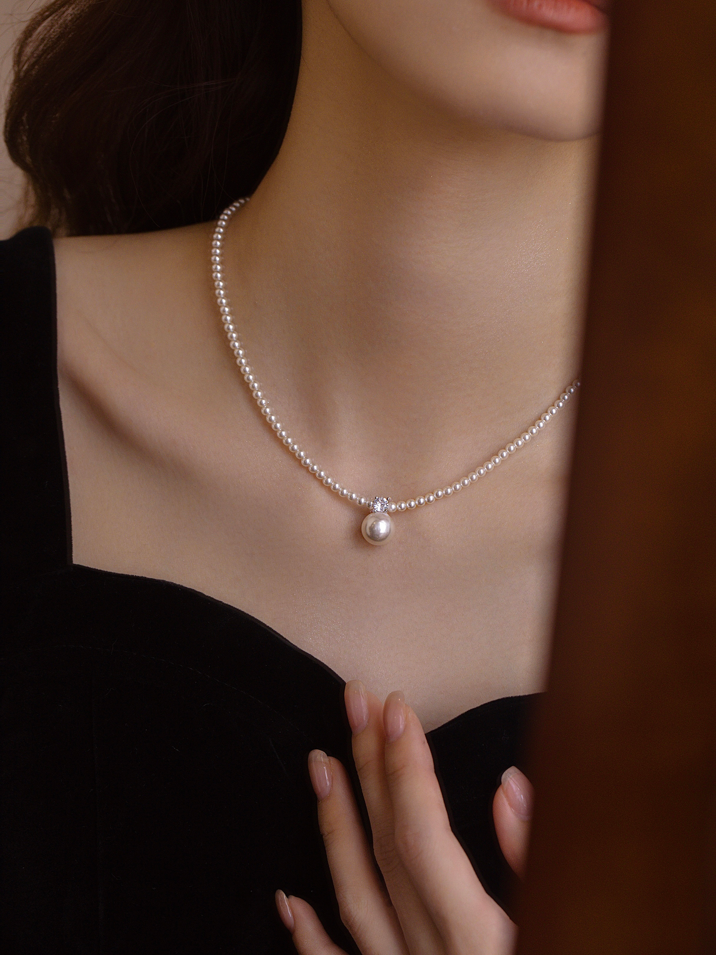 Maude Pearl Necklace