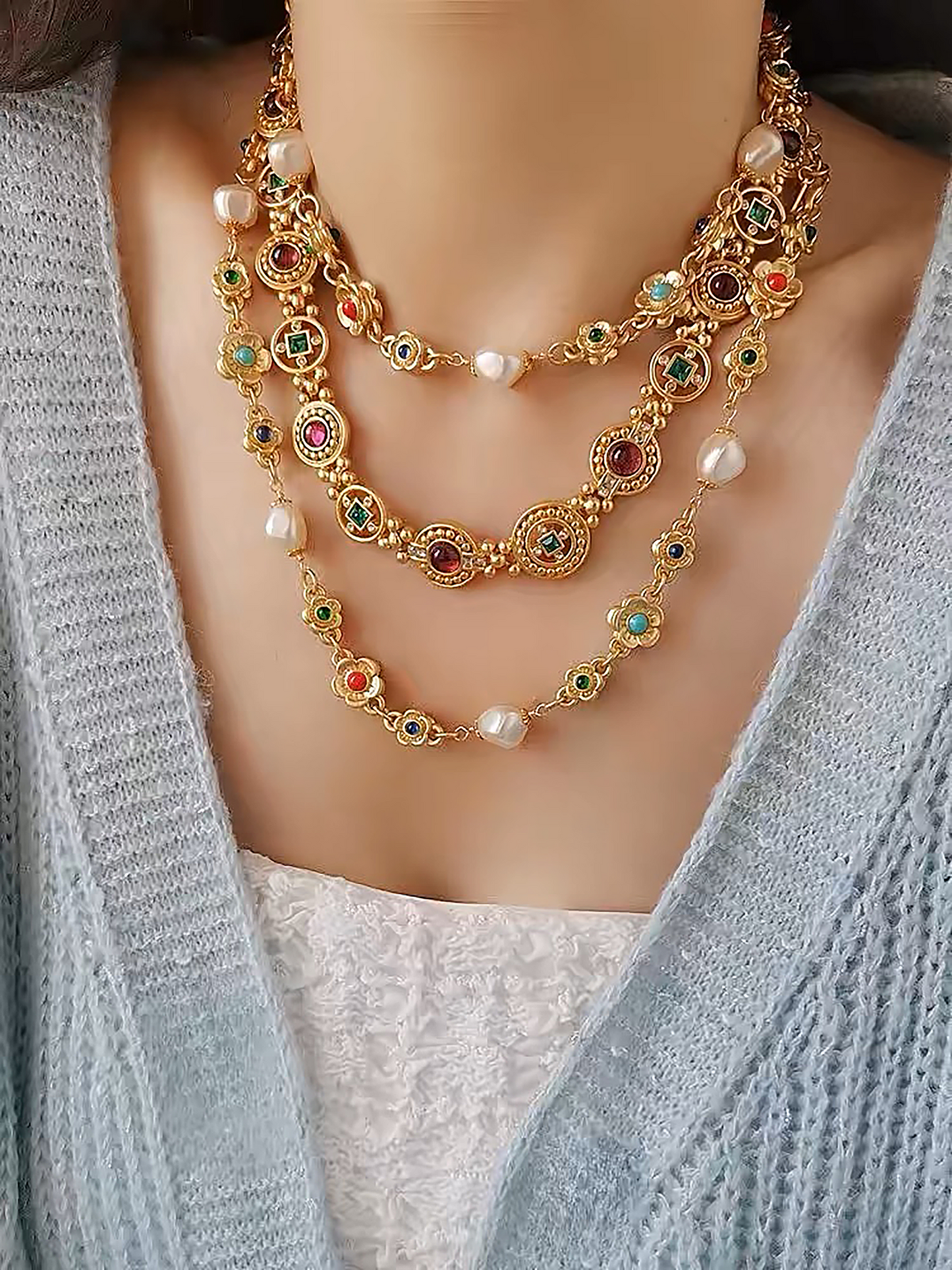 Clementine Necklace | 24k Gold Plated