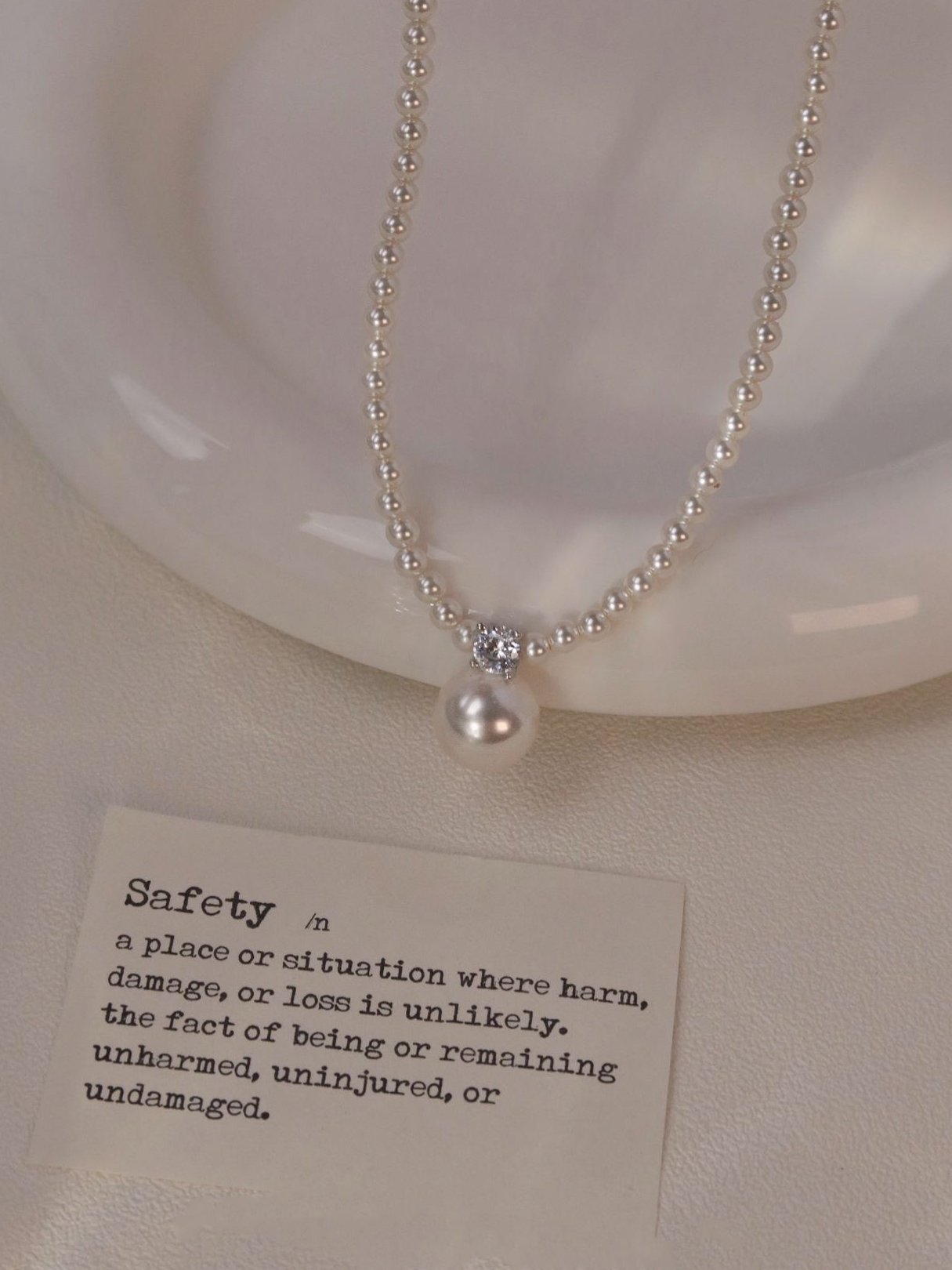 Maude Pearl Necklace