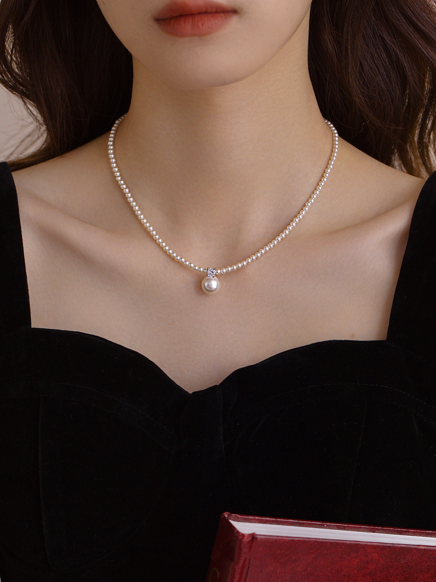 Maude Pearl Necklace