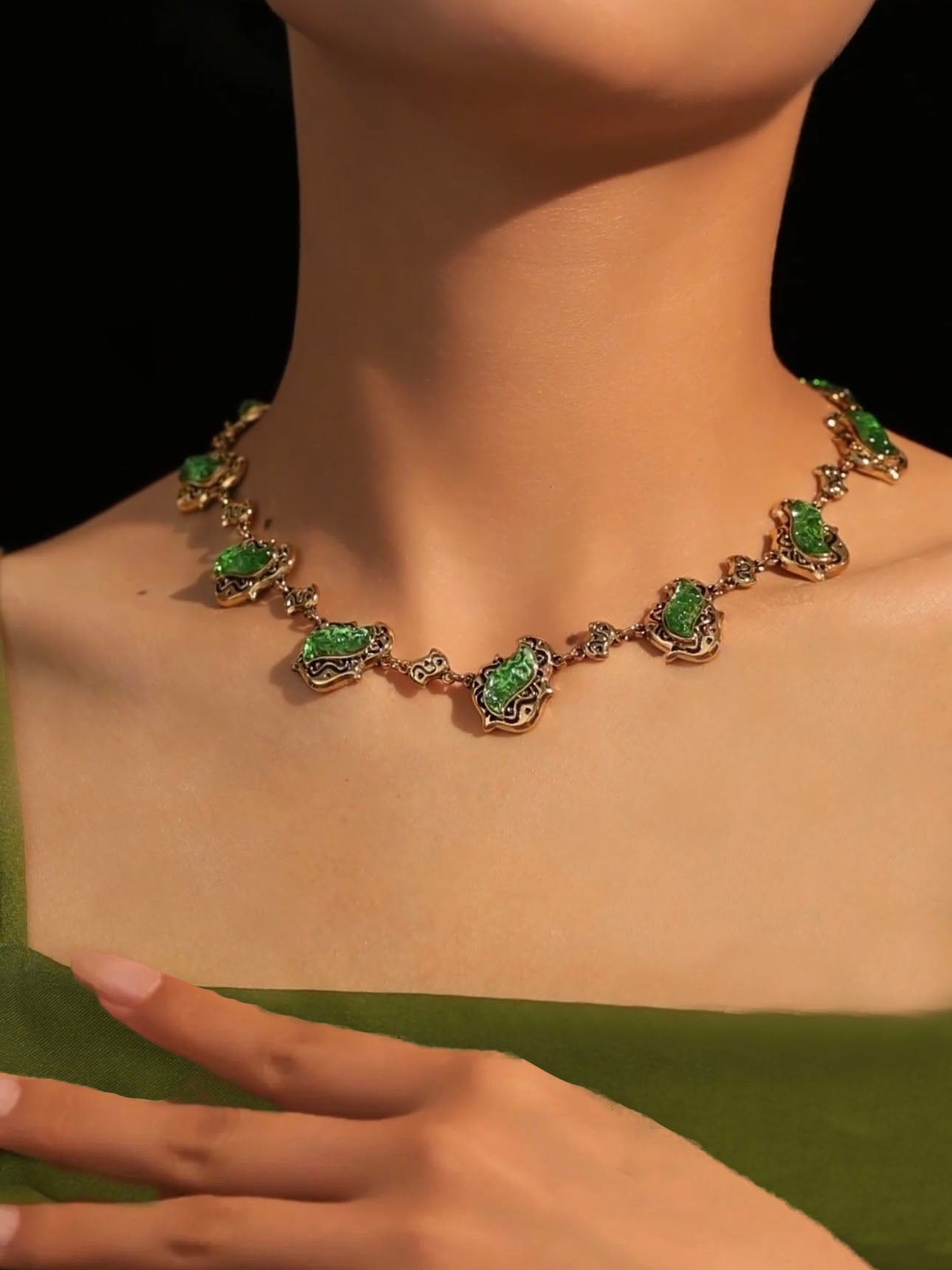 Annmarie Necklace | 24k Gold Plated