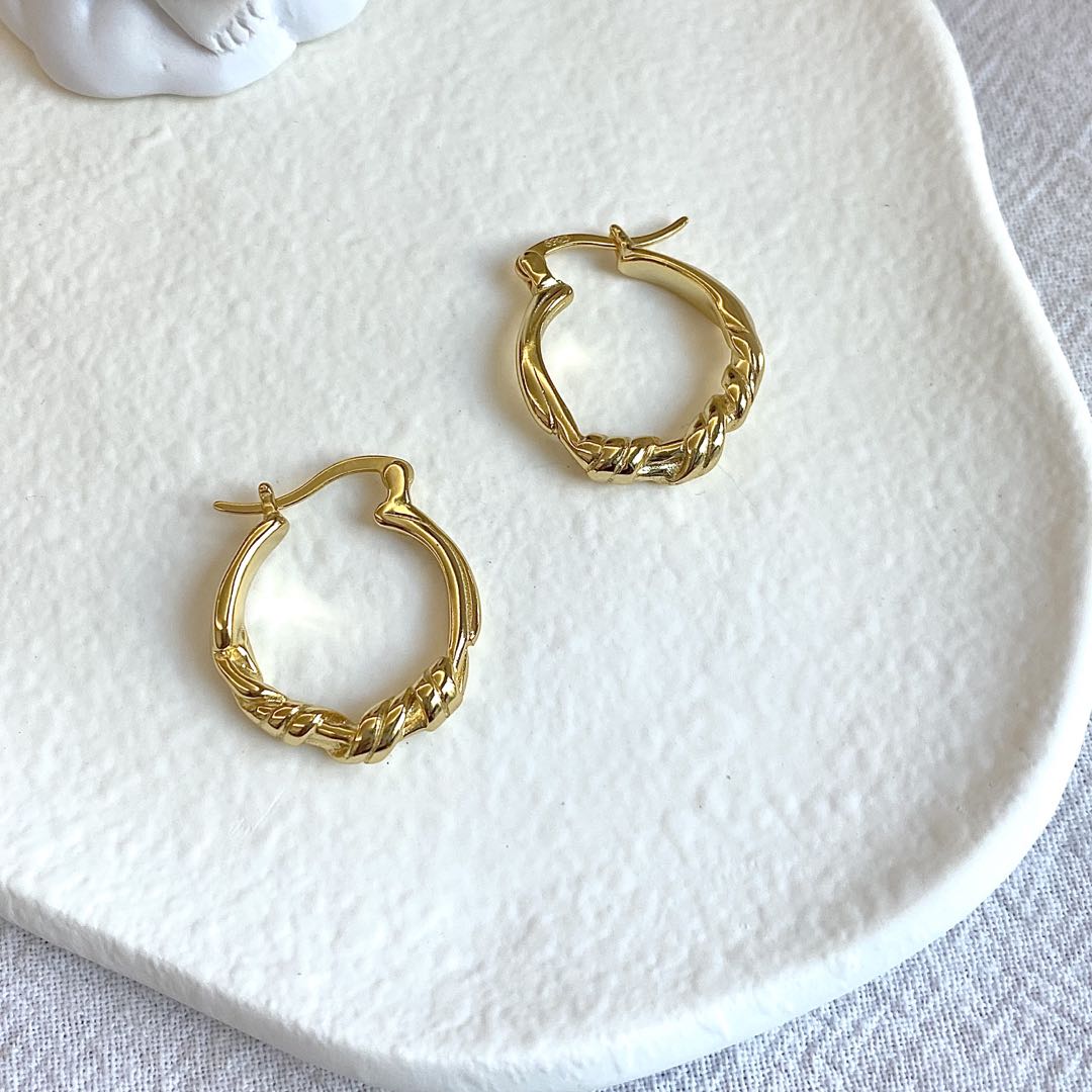 Athena Earrings | 18k Gold Plated
