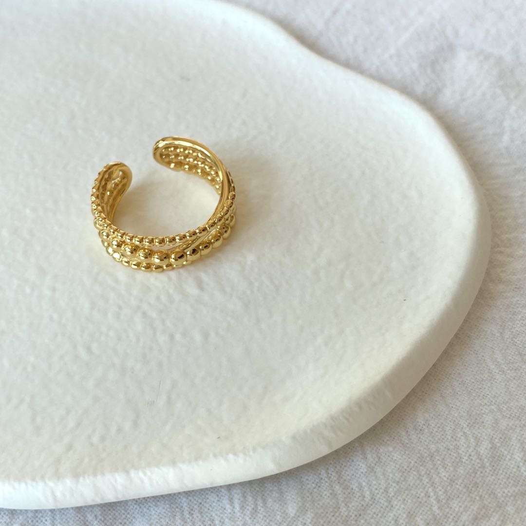 Phile Ring | 18k Gold Plated