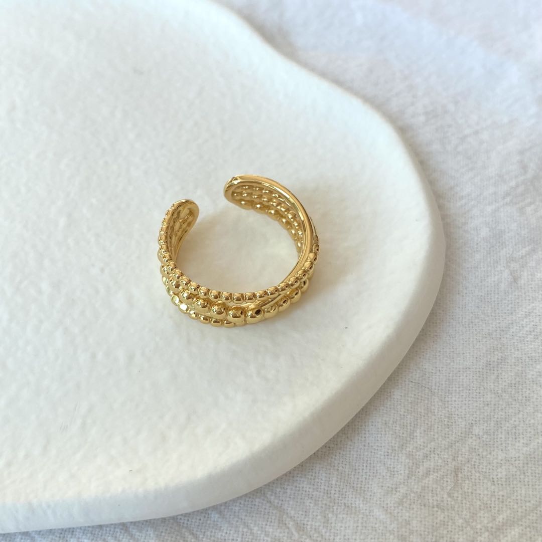 Phile Ring | 18k Gold Plated