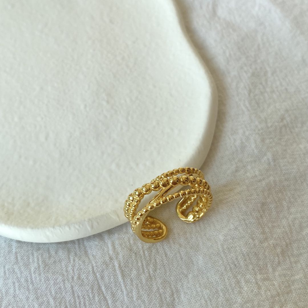 Phile Ring | 18k Gold Plated