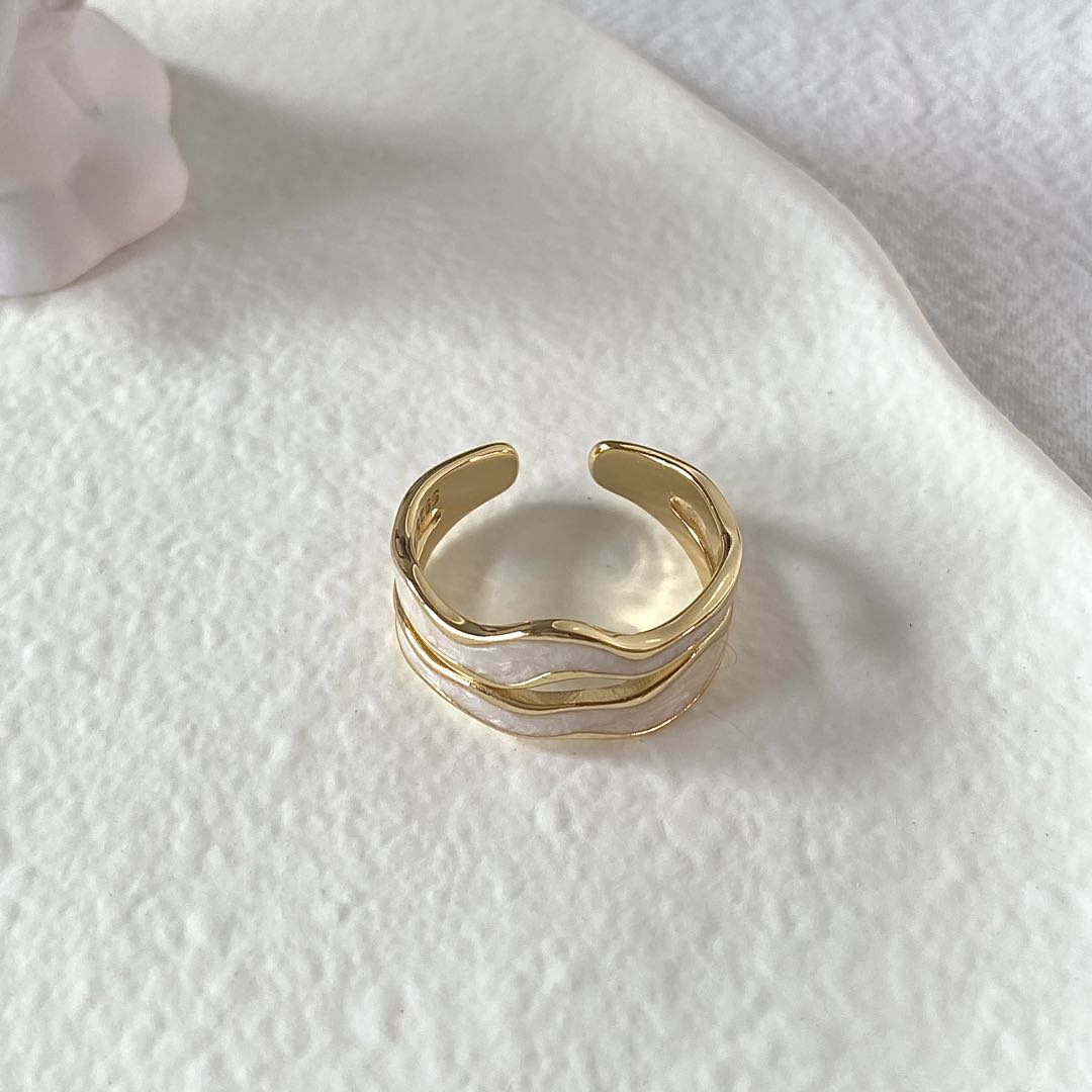 Evadne Ring | 18k Gold Plated