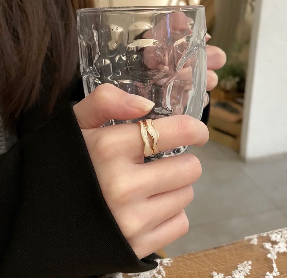 Evadne Ring | 18k Gold Plated