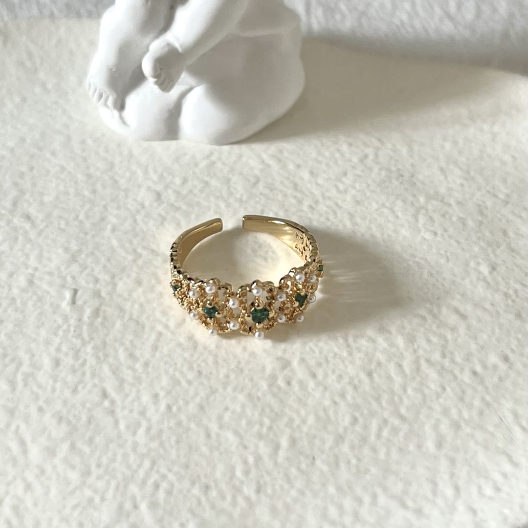 Minta Ring | 18k Gold Plated