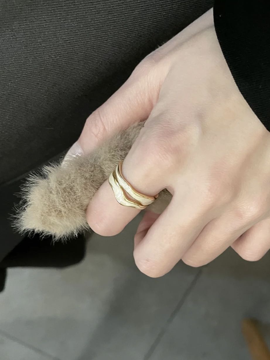 Evadne Ring | 18k Gold Plated