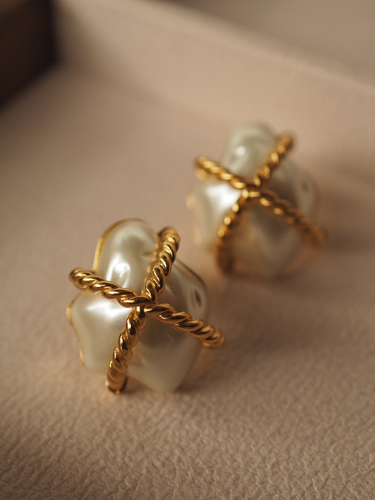 Aminta Earrings | 18k Gold Plated