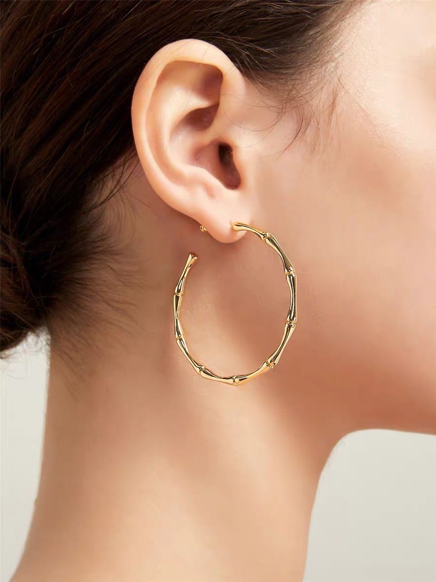 Lolite Earrings | 18k Gold Plated